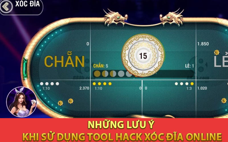 Những lưu ý khi sử dụng tool hack xóc đĩa online
